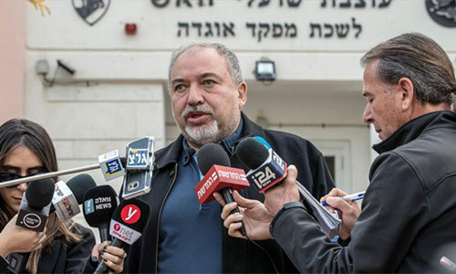 El ministro de Guerra israelí, Avigdor Lieberman Ministro de Guerra israelí amenaza con “morder fuerte”